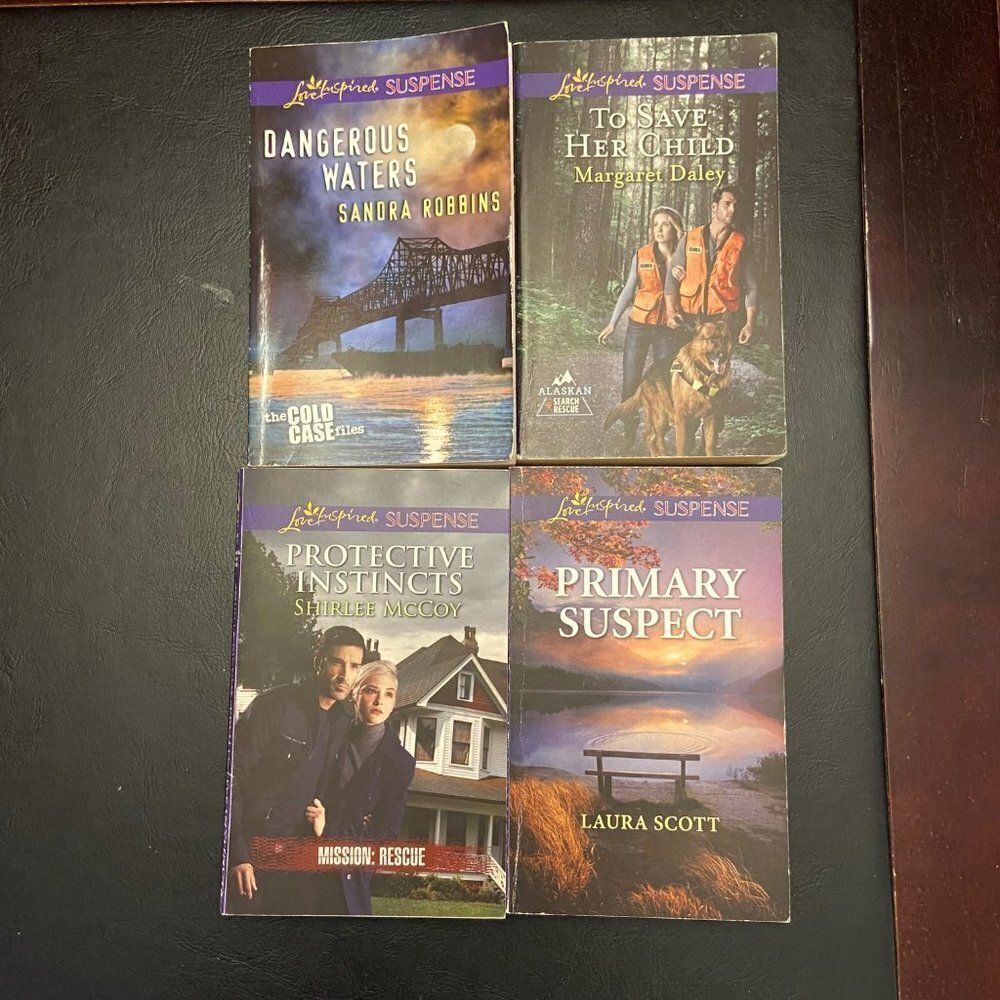 Bundle of 10 Love Inspired Suspense Romantic Novels - Picture 2 of 5